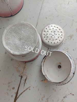 画像11: Japyピンクぼかし勿忘草柄コーヒーポット