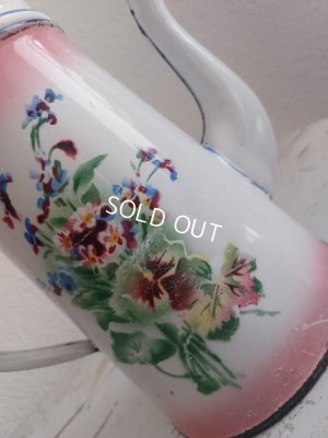 画像6: Japyピンクぼかし勿忘草柄コーヒーポット