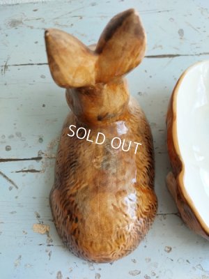 画像2: Michel Caugantうさぎテリーヌポット