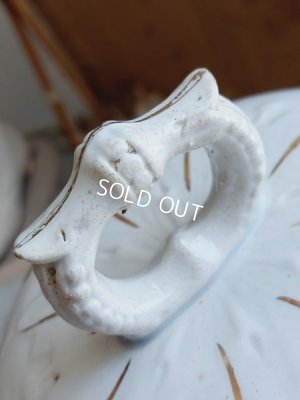 画像23: アンティークマリエローズとパンジー柄陶器スーピエール