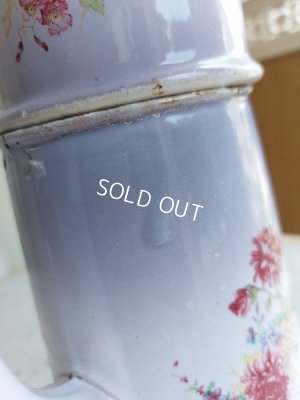 画像9: アンティークホーローパープルグラデーションポット