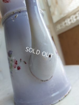 画像12: アンティークホーローパープルグラデーションポット