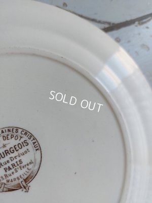 画像5: エミール・ブルジョワ花とレース柄プレート