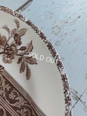 画像12: エミール・ブルジョワ花とレース柄プレート