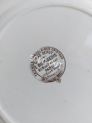 画像15: エミール・ブルジョワ花とレース柄プレート