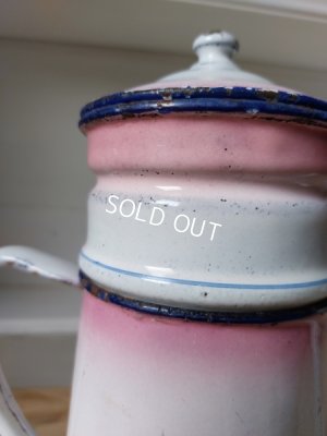 画像9: Japyピンクローズとパンジー柄コーヒーポット　