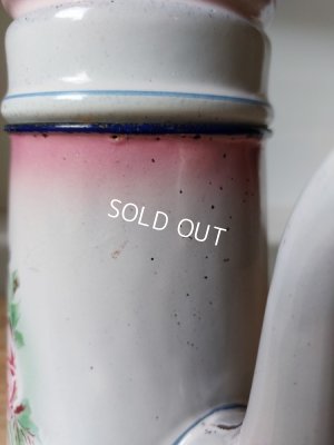 画像11: Japyピンクローズとパンジー柄コーヒーポット　