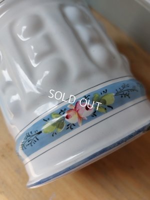 画像5: アンティークローズ柄ホーローキャニスター