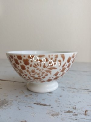 画像4: アンティーク幾何学模様カフェオレボウル