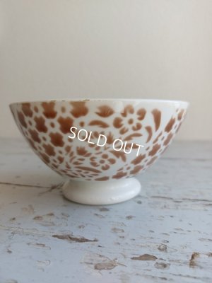 画像3: アンティーク幾何学模様カフェオレボウル