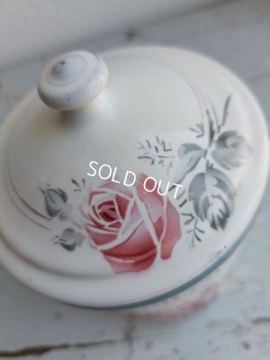 画像4: Japyローズ柄キャニスター