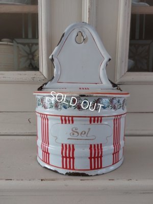 画像9: BB赤ストライプローズ柄セル缶