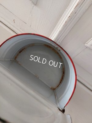 画像8: BB赤ストライプローズ柄セル缶