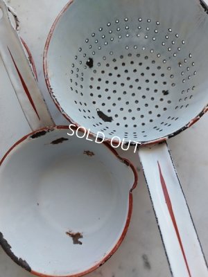 画像9: アンティークJapyホーローウエディングセット