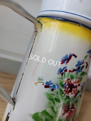 画像14: Japyイエローグラデーション勿忘草柄ポット