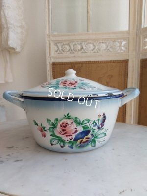画像8: Japyローズとパンジー柄キャセロール