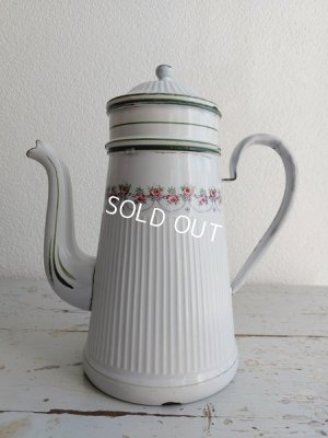 画像9: BBホワイトローズガーランドコーヒーポット