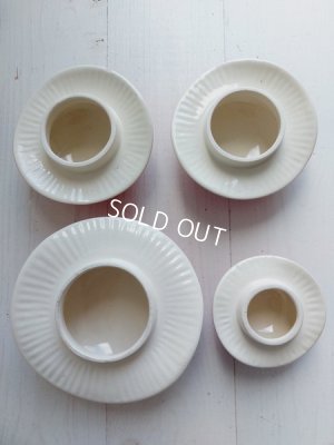 画像3: 陶器製きのこキャニスター4P