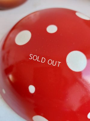 画像7: 陶器製きのこキャニスター4P