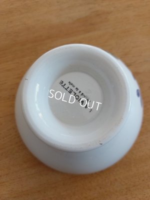 画像6: ジアンすみれ柄カフェオレボウル