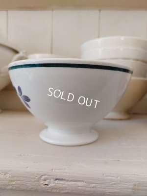 画像10: ジアンすみれ柄カフェオレボウル