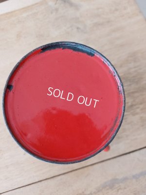 画像9: エトワール社赤すみれ柄ポット