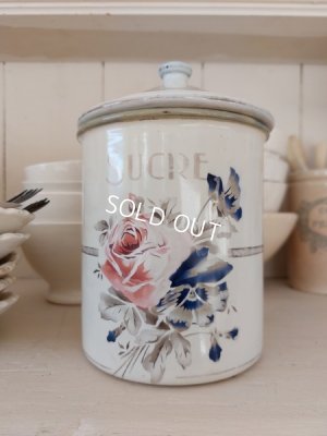 画像4: Japyローズ柄キャニスター