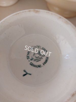 画像5: Ceranord Saint-Amandチェリー柄カフェオレボウル