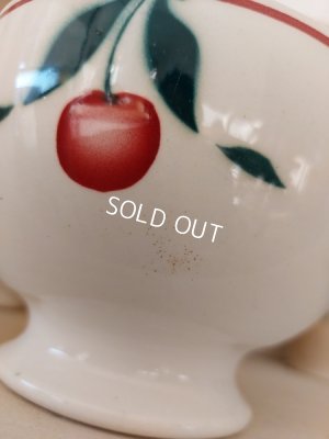 画像12: Ceranord Saint-Amandチェリー柄カフェオレボウル