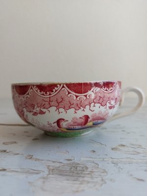 画像12: アンティークサルグミンヌカップ&ソーサー