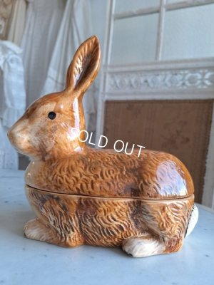 画像3: Michel Caugantうさぎテリーヌポット