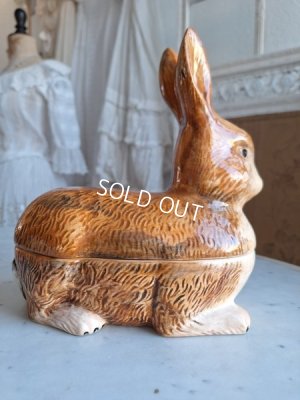 画像4: Michel Caugantうさぎテリーヌポット