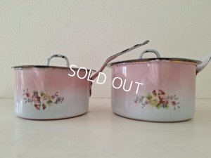 画像15: アンティークウエディング片手鍋セット