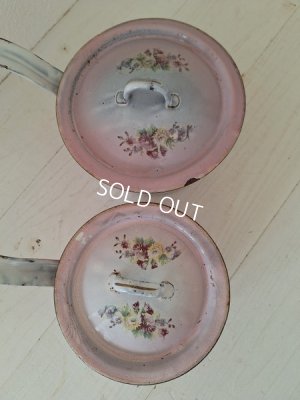 画像11: アンティークウエディング片手鍋セット