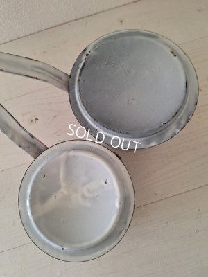 画像9: アンティークウエディング片手鍋セット