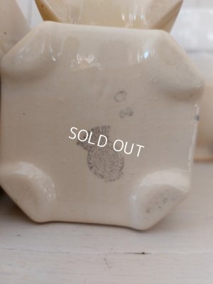 画像16: バドンヴィレ花柄陶器キャニスター