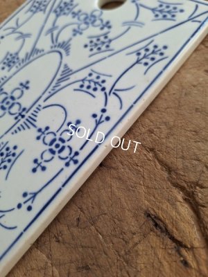画像11: アンティークサクソニー柄カッティングボード