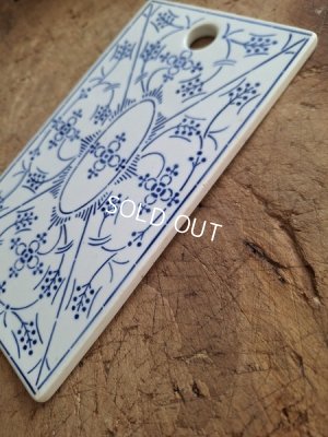 画像10: アンティークサクソニー柄カッティングボード