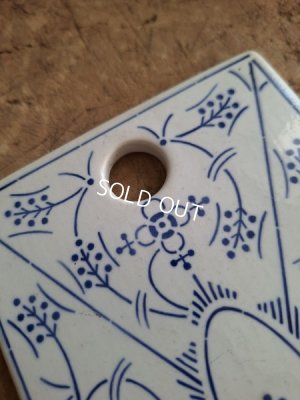 画像14: アンティークサクソニー柄カッティングボード