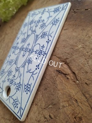 画像19: アンティークサクソニー柄カッティングボード