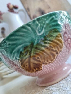 画像3: バルボディーヌ耳付ぶどう柄ボウル