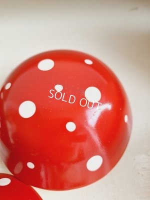 画像18: 陶器製のきのこキャニスター