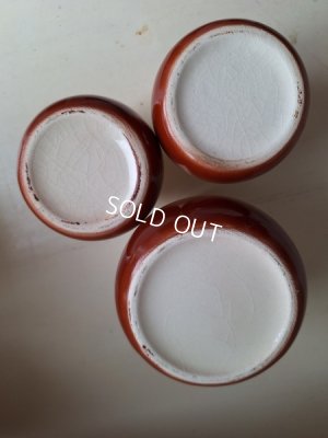 画像27: 陶器製のきのこキャニスター