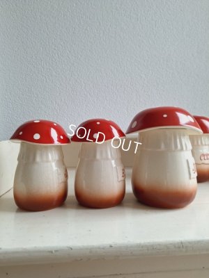 画像3: 陶器製のきのこキャニスター