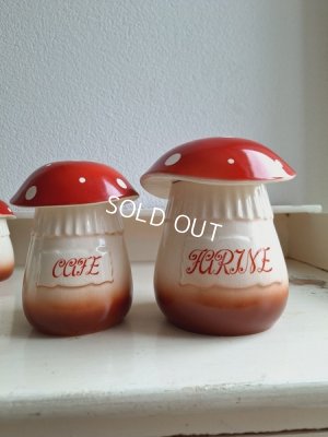画像6: 陶器製のきのこキャニスター