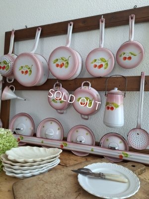 画像41: ピンクグラデーションホーローウエディングセット