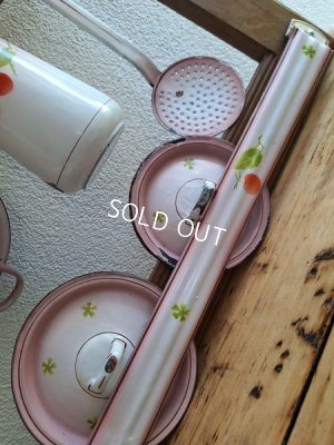 画像38: ピンクグラデーションホーローウエディングセット