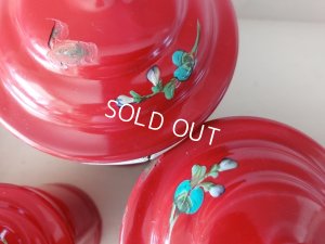 画像12: エトワール社すみれ柄キャニスター