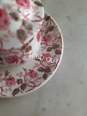 画像3: ジアンローズ柄マスタードポットとお塩入れ