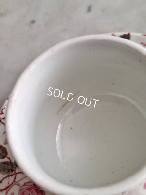 画像14: ジアンローズ柄マスタードポットとお塩入れ